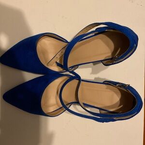 Royal blue Heels
